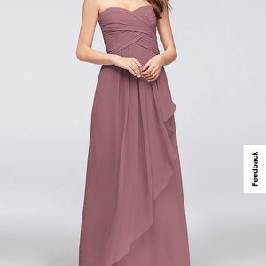 David’s Bridal Bridesmaids dress